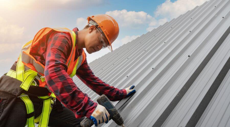 Professional metal roof installation in Arlington, VA